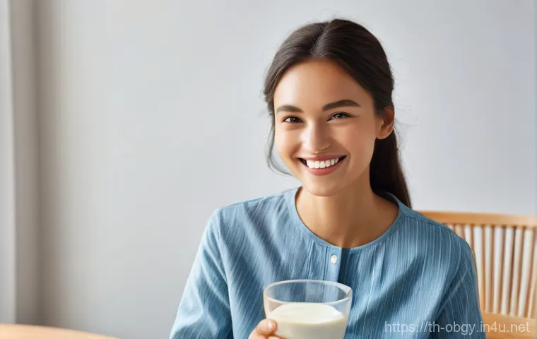 질 분비물의 색과 냄새로 알 수 있는 건강 신호 - **Hygiene**: In the first section, she is in a clean, brightly lit bathroom, wearing a modest bath t...